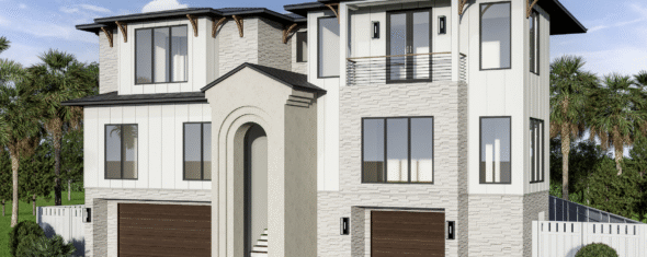 3406 Bayshore rendering New Construction Snell Isle