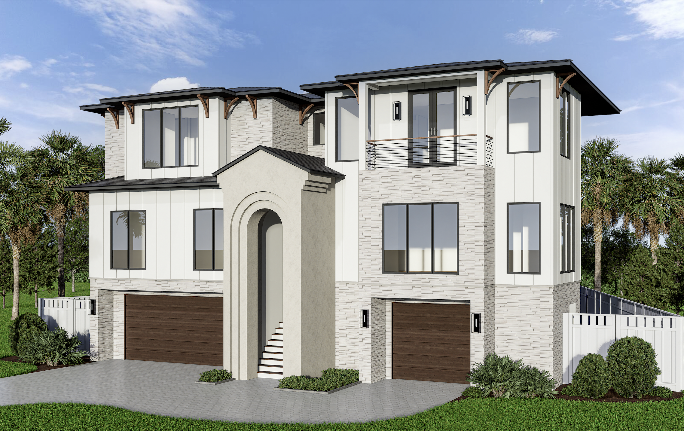 3406 Bayshore rendering New Construction Snell Isle