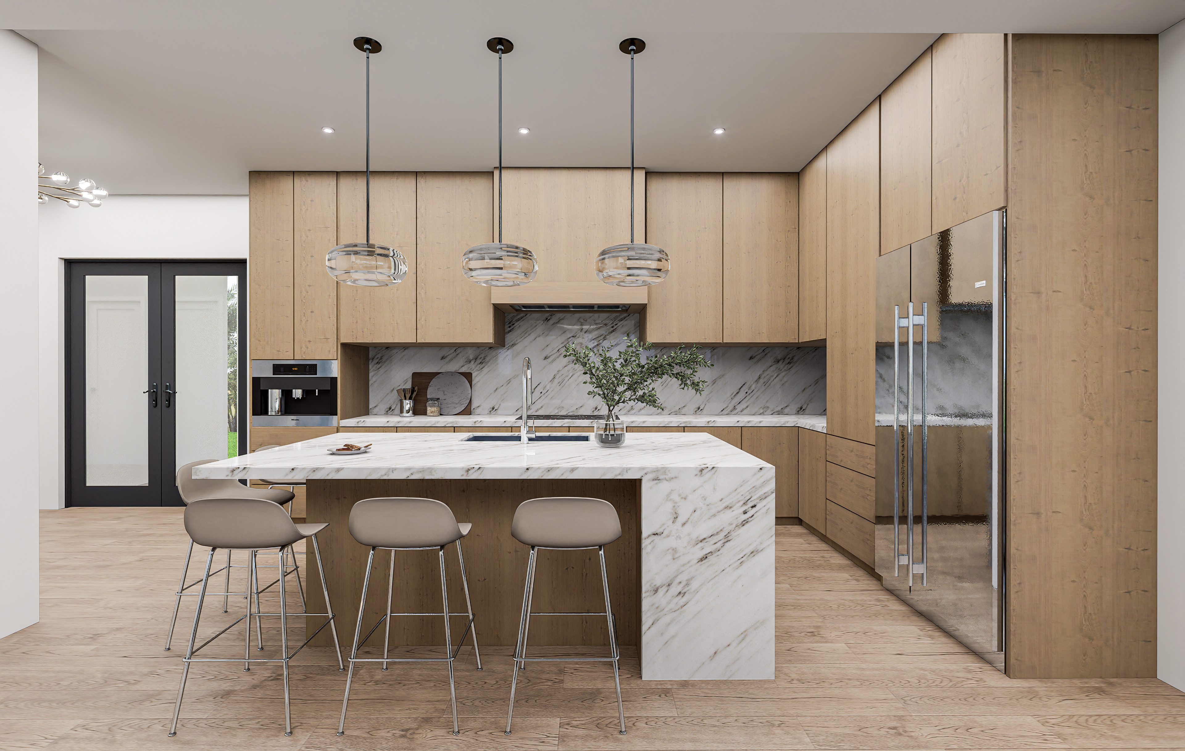 Custom kitchen New construction Snell Isle